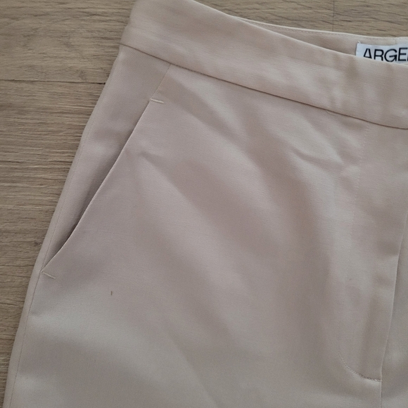 Argent Trousers size 8 NWT Beige - Picture 3 of 7